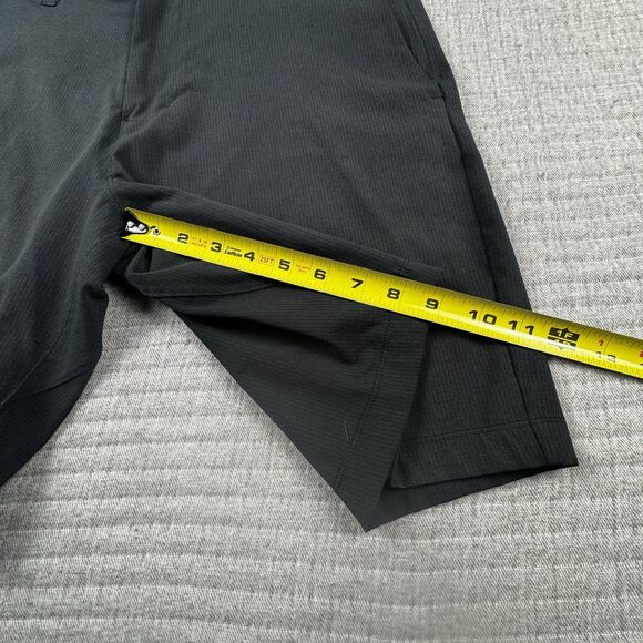 Lululemon Commission Short Men 33 Black 9" Warpsteme ABC Golf Stretch Athletic - Picture 3 of 7